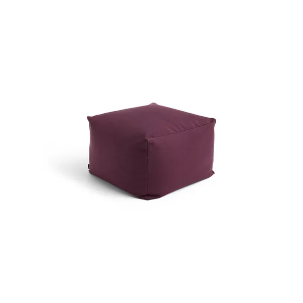 Story Pouf Burgundy