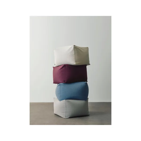 Story Pouf Burgundy