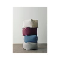 Story Pouf Burgundy