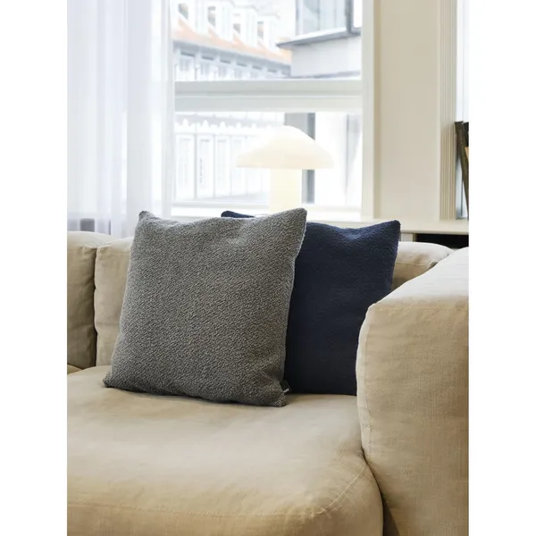 Texture Cushion 50x50 Blue/ Black