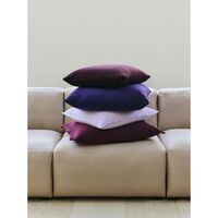 Coussin texturé 50x50 Bordeaux