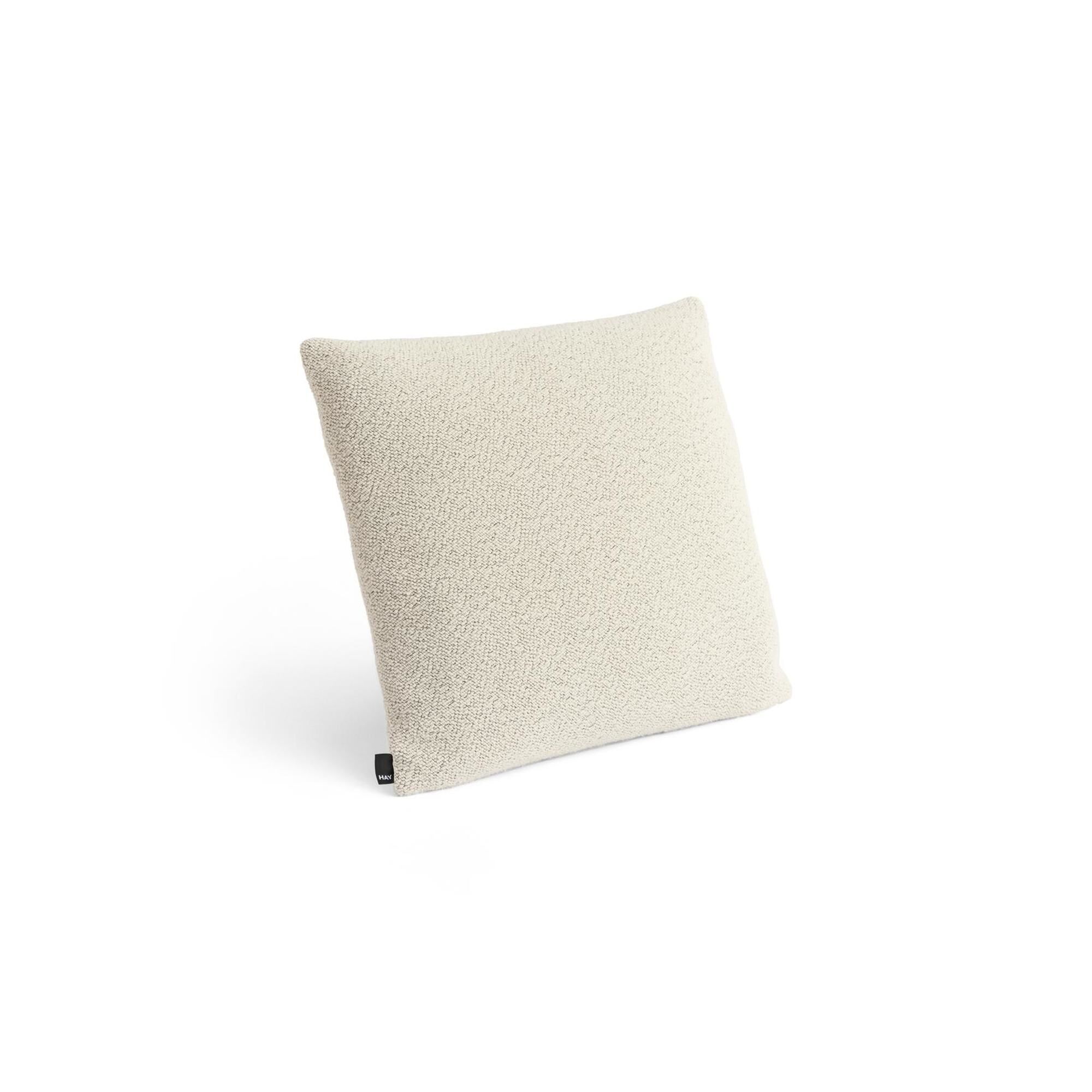 Coussin texturé 50x50 Crème Melange