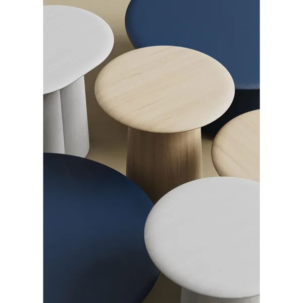 +Halle Proto 01 Dining Table White Pigmented Oak