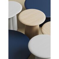 +Halle Proto 02 Dining Table White Pigmented Oak