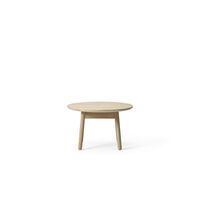 +Halle Nest Dining Table Ø65xH41 White Pigmented Oak