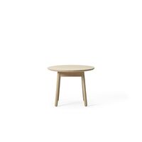 +Halle Nest Dining Table Ø65xH51 White Pigmented Oak