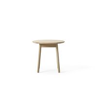 +Halle Nest Dining Table Ø65xH61 White Pigmented Oak