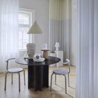 +Halle Torno Eetkamerstoel Aluminium