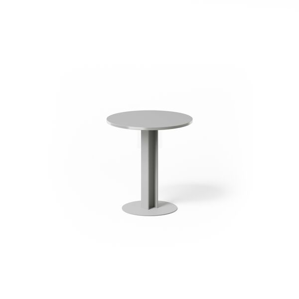 +Halle HEB 02 Dining Table Ø70xH73 Gray