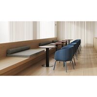 +Halle HEB 02 Dining Table Ø70xH73 Gray