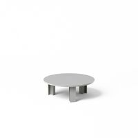 +Halle HEB 04 Table Basse Ø90xH30 Gris