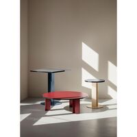 +Halle HEB 04 Table Basse Ø90xH30 Gris