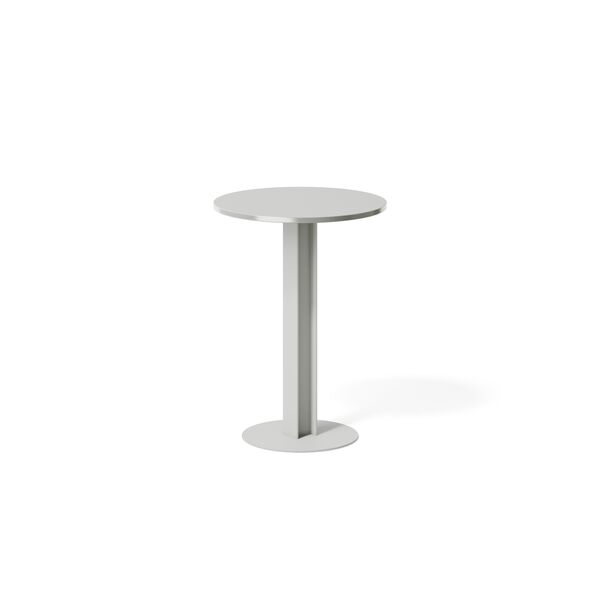 +Halle HEB 02 Table à Hauteur de Comptoir Ø70xH95 Gris