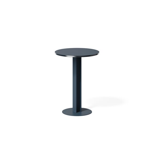 +Halle HEB 02 Counter Height Table Ø70xH95 Dark Blue