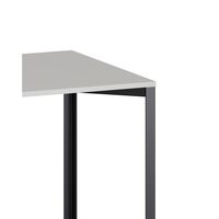 +Halle Grid Tisch 80x160 Hellgrau/ Schwarz