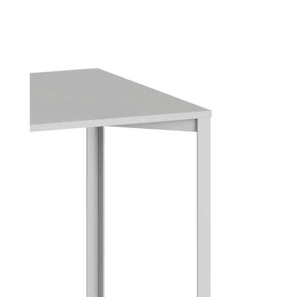 +Halle Grid Table 80x160 Light Gray