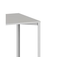 +Halle Grid Table 80x160 Light Gray
