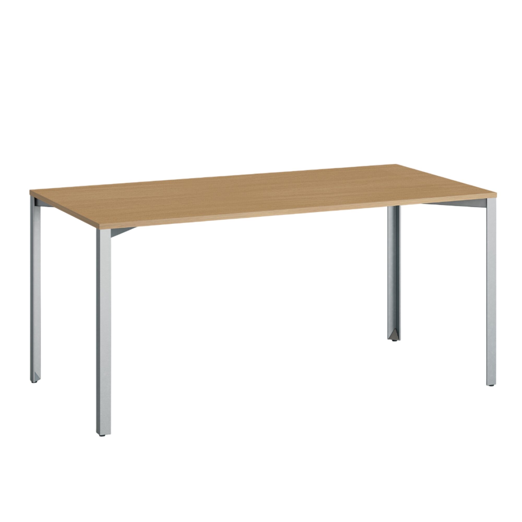 +Halle Grid-bord 80x160 Eik/ Blå Sink