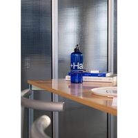 +Halle Grid Tisch 80x160 Eiche/ Blau