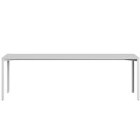 +Halle Grid Table 80x240 Light Gray