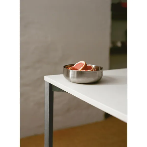 +Halle Grid Table 80x240 Light Gray