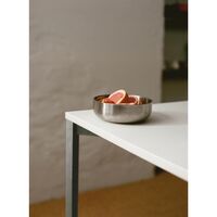 +Halle Grid Table 80x240 Light Gray