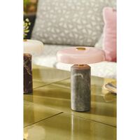 Trip No. 2 Portable Lamp Silver Marble/Rose