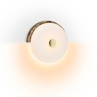 Trip Wall Lamp Dark Emperador Marble/Glossy Opal
