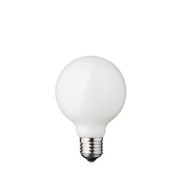 Globe E27 Ø8 Milky
