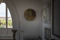 Anoor Wall/ Ceiling Light Champagne PUSH