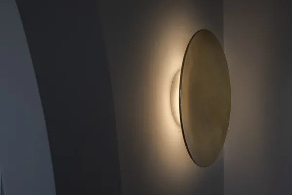 Anoor Wall/ Ceiling Light Champagne PUSH
