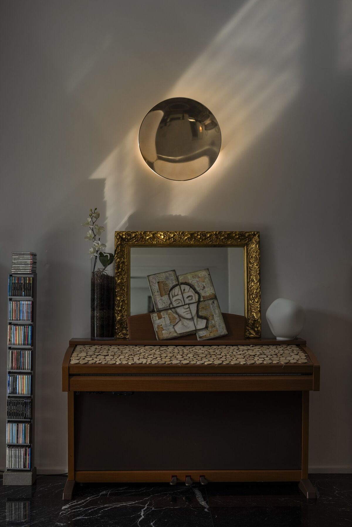 Anoor Piccola Wall/ Ceiling Light White PUSH