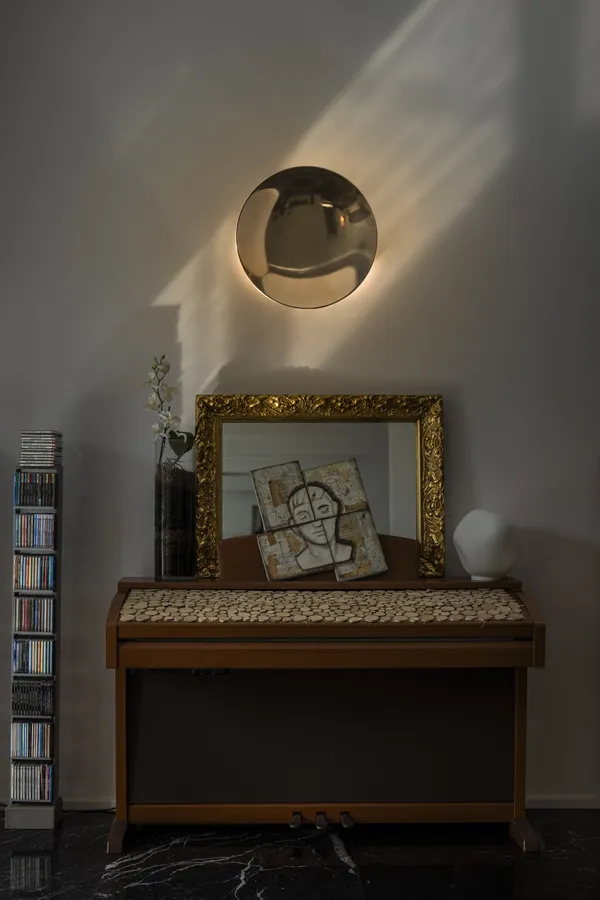 Anoor Piccola Wall/ Ceiling Light Gun Metal PUSH