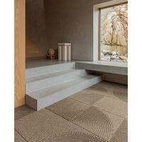 Vertical & Circular Doormat Zen Beige