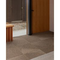 Vertical & Circular Doormat Zen Beige