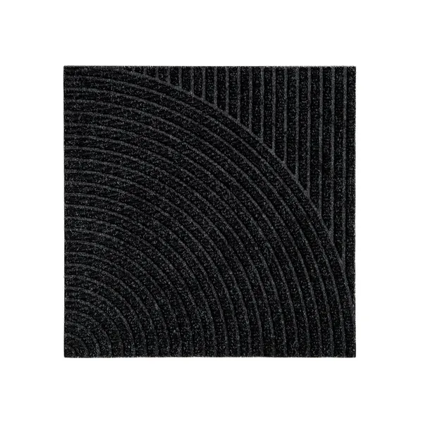 Vertical & Circular Doormat Zen Black