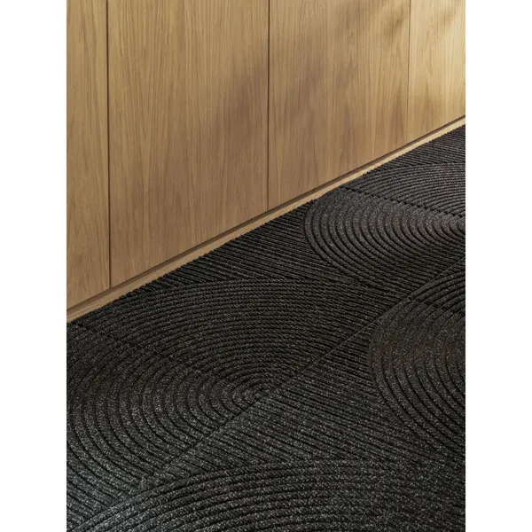 Vertical & Circular Doormat Zen Black
