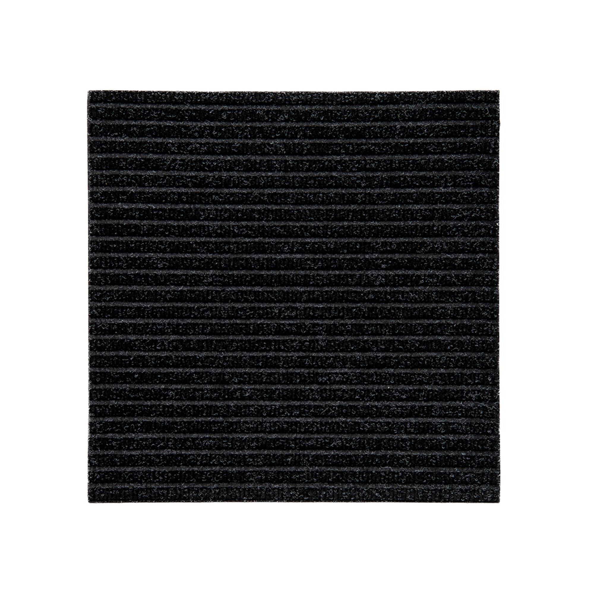 Tapis de porte droit Zen Noir