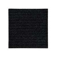 Straight Doormat Zen Black