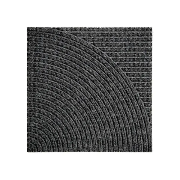 Horizontal & Circular Dørmåtte Zen Grey