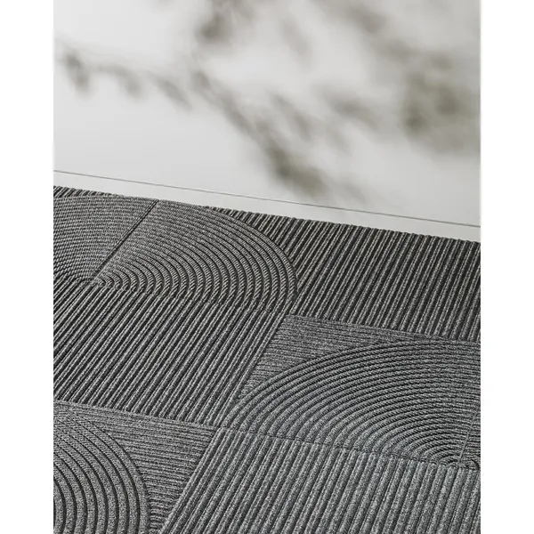 Horizontal & Circular Dørmåtte Zen Grey