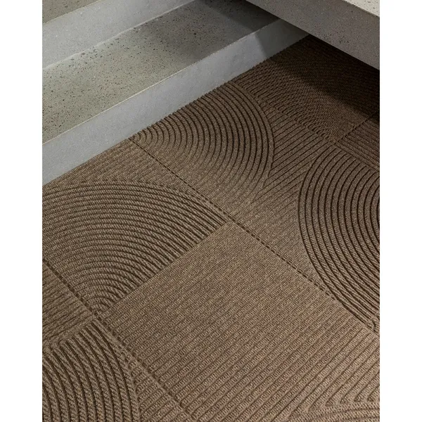 Horizontal & Circular Dørmåtte Zen Grey