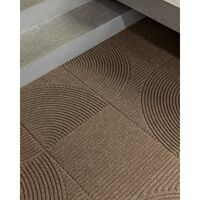 Vertical & Circular Doormat Zen Grey