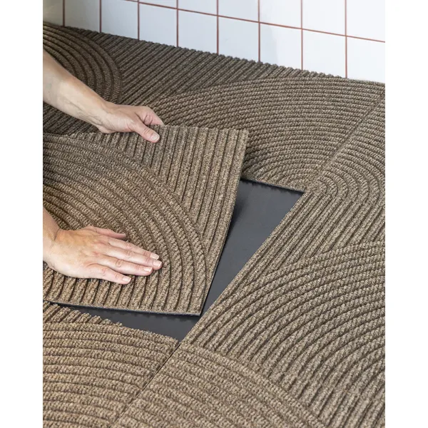 Straight Doormat Zen Grey