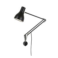 Type 75 Lamp w/wall Mount Jet Black