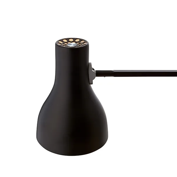Type 75 Lamp w/wall Mount Jet Black