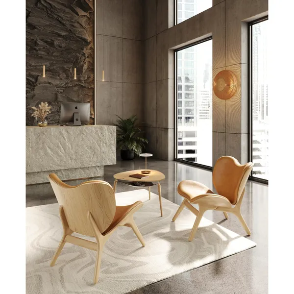 Clava Up Lampa Ścienna/ Lampa Sufitowa Duża Dąb