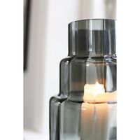 Hurricane No. 53 Vase/Candlestick Amber