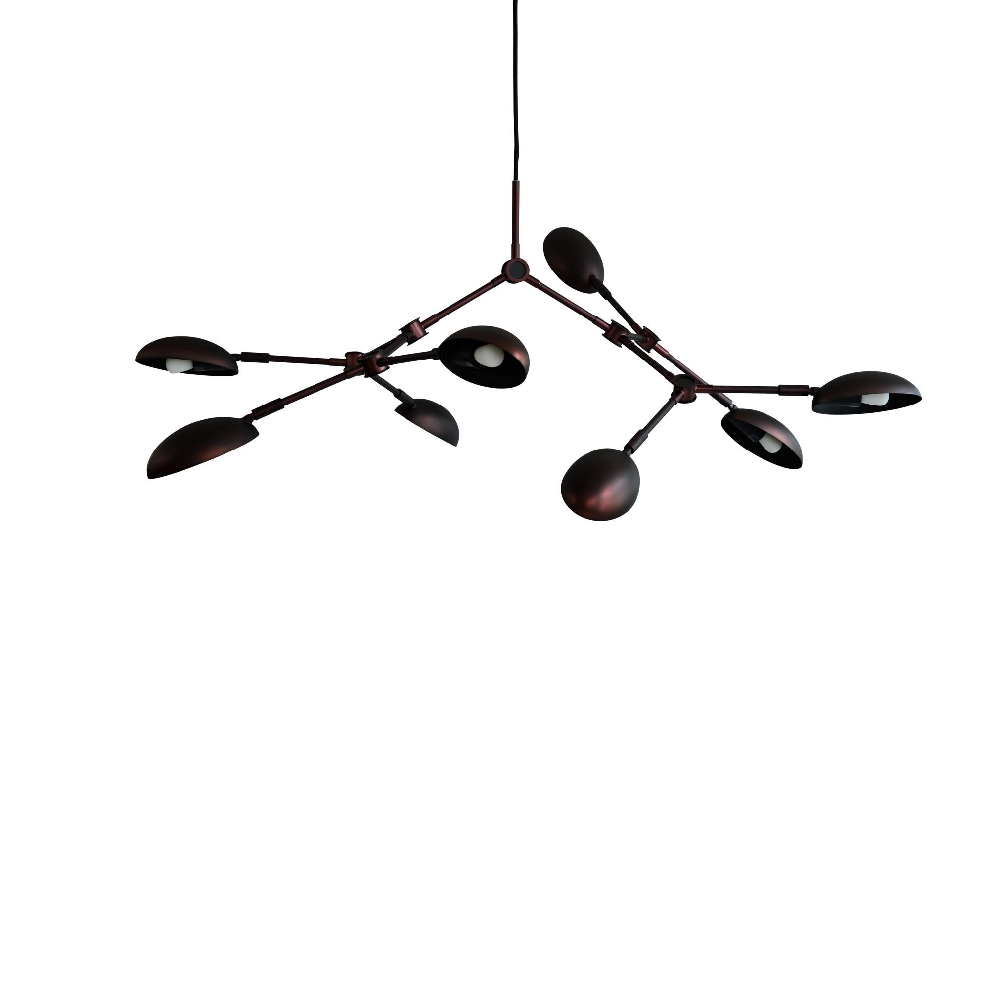 Drop Taklampa Mini Br&auml;nd Svart