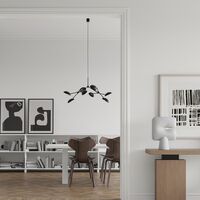Drop Hanglamp Mini Burnt Zwart
